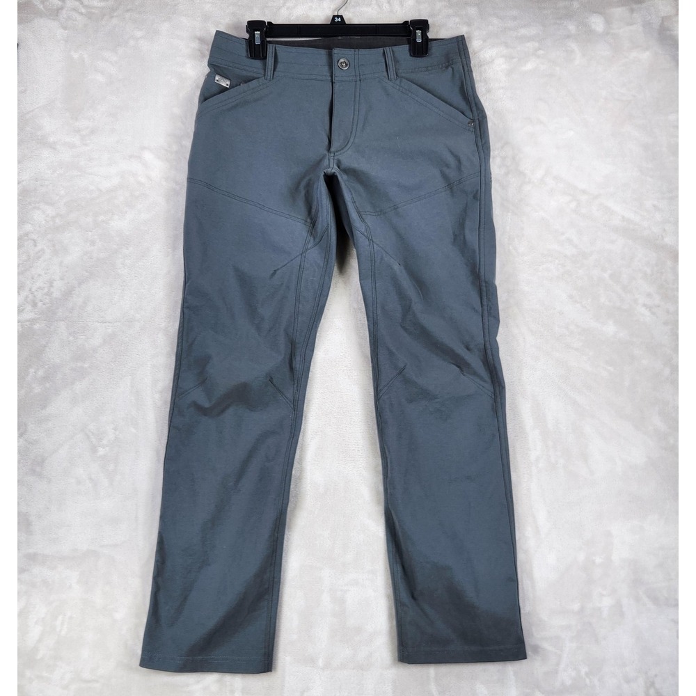 Kuhl Silencr Pants Mens 32x30 Gray Stretch Hiking Outdoor Travel Technical